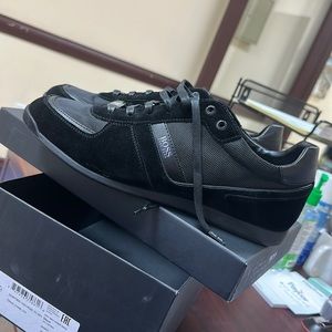 Hugo boss suede sneakers